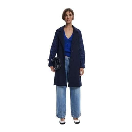 Desigual coat_silent, 5032 azul oscuro, s