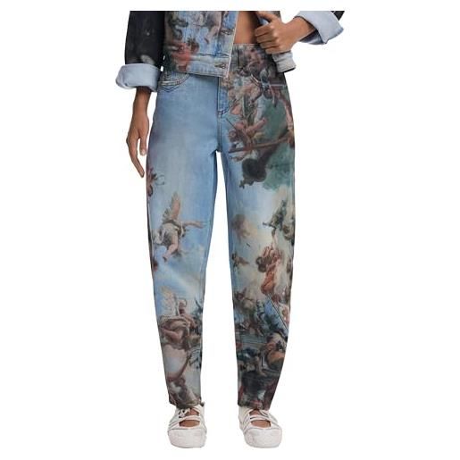 Desigual reprise_deni, 5053 denim medium wash, 40