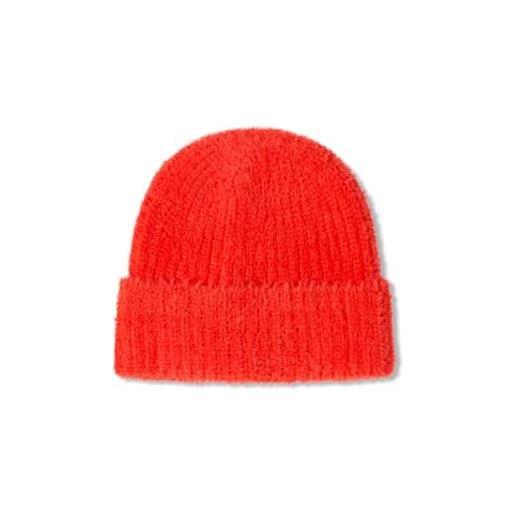 Cecil 5706590 morbido berretto lavorato a maglia, arancione pumkin, taglia unica donna