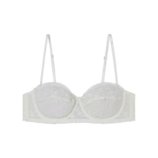 Women'secret sujetador bustier con aros frozen collection reggiseno, bianco, 95c donna