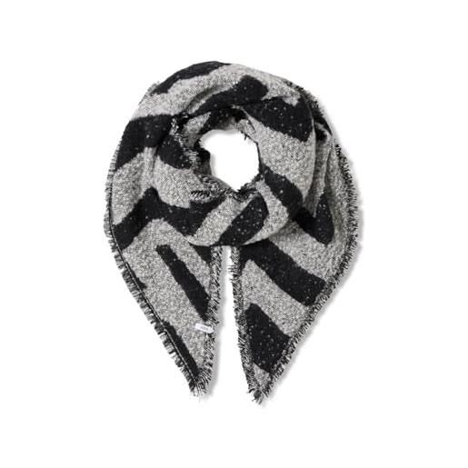 Cecil 5706589 foulard triangolare bouclé, nero, taglia unica donna