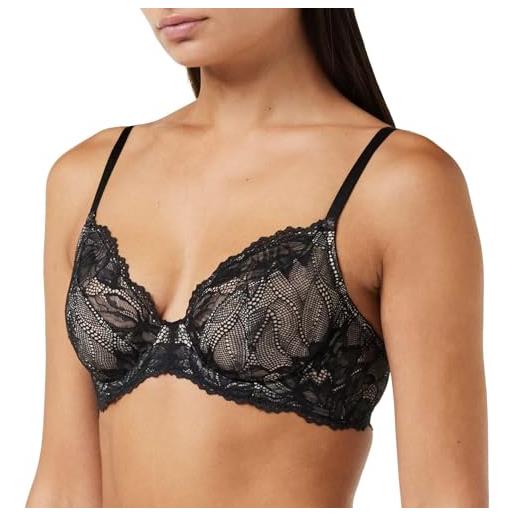 Calvin Klein donna reggiseno unlined con ferretto, nero (black), 2b
