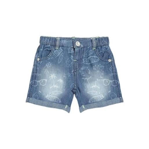 Chicco, pantaloncini neonata, comodi, con grafiche moderne e alla moda, in morbido cotone, lavabili in lavatrice, abbigliamento neonata 0-24 mesi, designed in italy