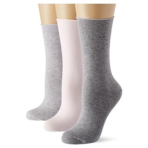 Calvin Klein classic, calzini donna, rosa, taglia unica