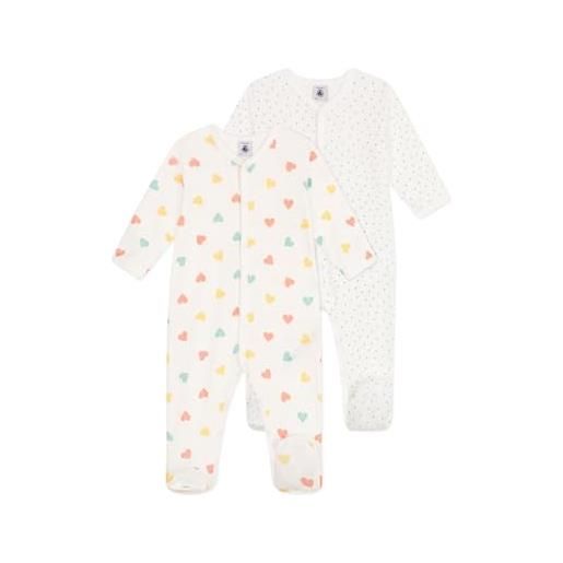 Petit Bateau a0ct8 articoli per il sonno, variante 1, 12 mesi (pacco da 2) unisex-bimbi