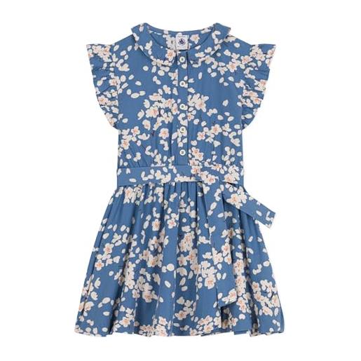 Petit Bateau a09sf vestaglia, beach/multico, 4 anni bambina