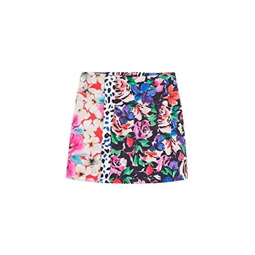 Desigual fal_arlés gonna, multicolore, s donna