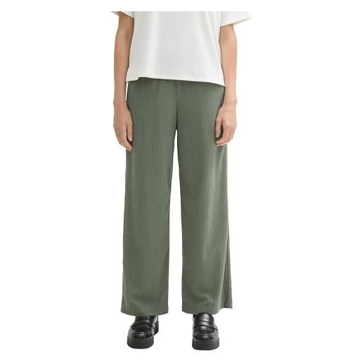 TOM TAILOR pantaloni da donna, 13182 - pale bark green, 42w x 32l