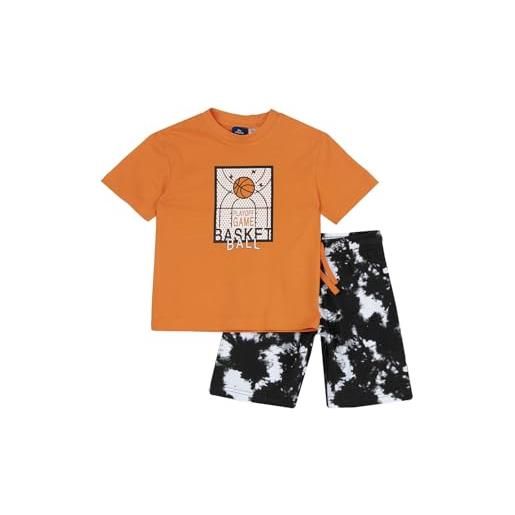 Chicco, completo bambino, con maglietta e pantaloncini, in morbido tessuto, designed in italy, abbigliamento bambini