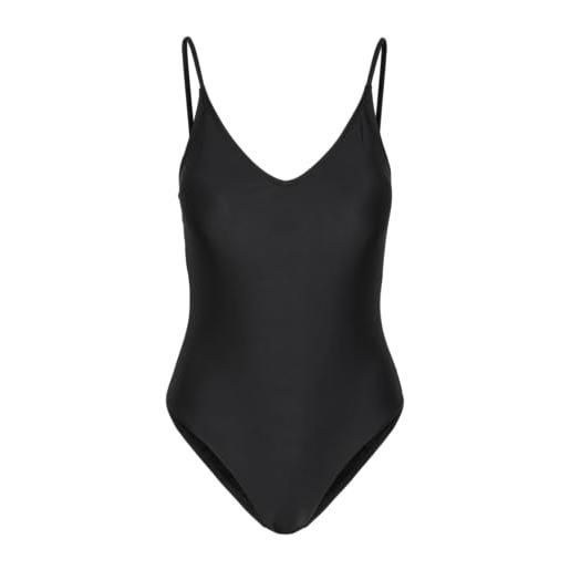 PIECES pcbaomi sww noos bc-costume da bagno intero, nero, s donna