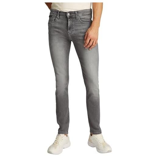 Calvin Klein uomo jeans skinny fit, grigio (denim grey), 32w/38l
