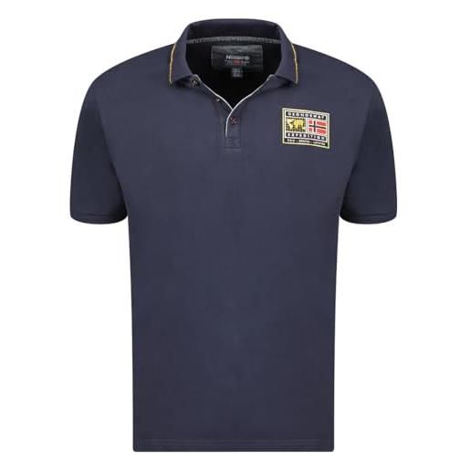Geographical Norway kariteama men polo, marina, 3xl uomo