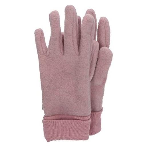 Sterntaler fingerhandschuh guanti per basse temperature, mel rosa, 2 unisex-bimbi
