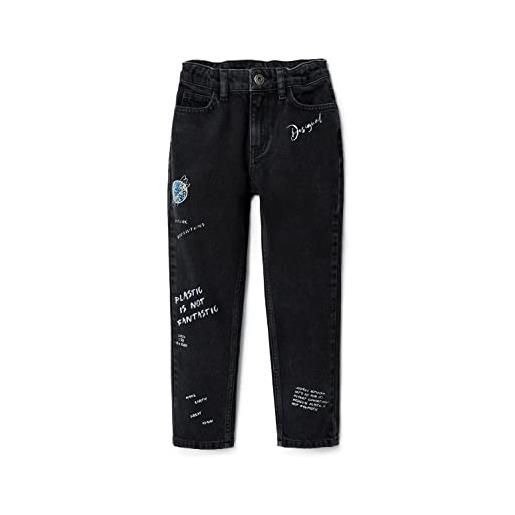 Desigual denim_cisne 2000 black jeans, 10 years ragazzi
