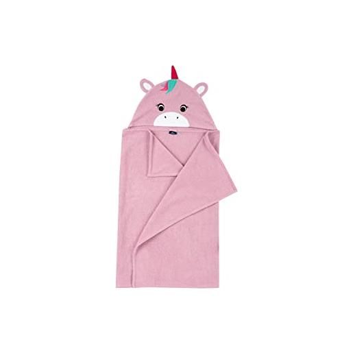 Chicco, accappatoio in spugna con cappuccio, accappatoio bambina, designed in italy