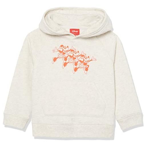 Amazon Essentials disney | marvel | star wars | frozen | princess felpa con cappuccio in pile bambine e ragazze, minnie gioia, 9 anni