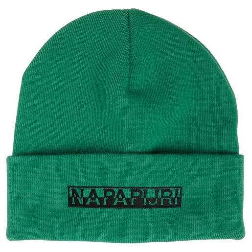 Napapijri farae beanie hat, verde, one size unisex