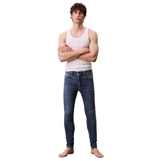 Calvin Klein jeans jeans uomo, blu (canyon blue), w29 / l32