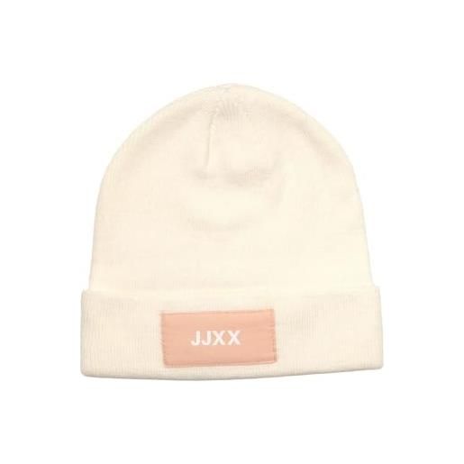 JJXX jack & jones jjxx jxbasic logo beanie sn, cappelli a maglia per le donne donna, cloud dancer, taglia unica