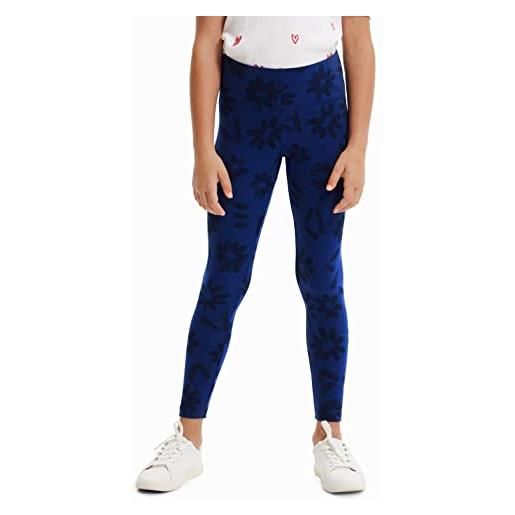 Desigual legging_bubble, leggings ragazze, blue, m