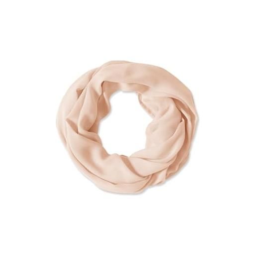Cecil 5706348 sciarpa ad anello in tinta unita, oat milk beige, taglia unica donna