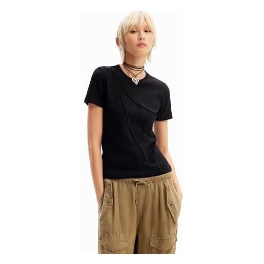 Desigual donna ts_paris blouse, nero, l