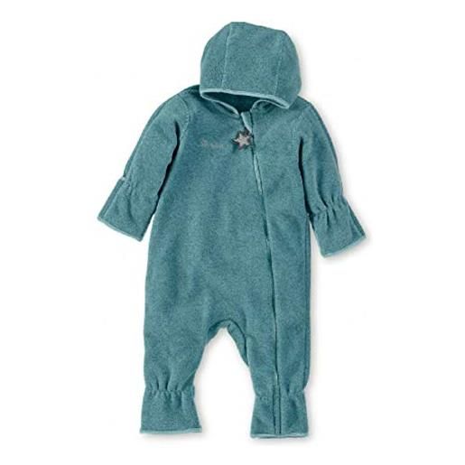 Sterntaler overall, ghette pagliaccetto, turchese (türkis mel. 455), (taglia unica: 80) bimbo