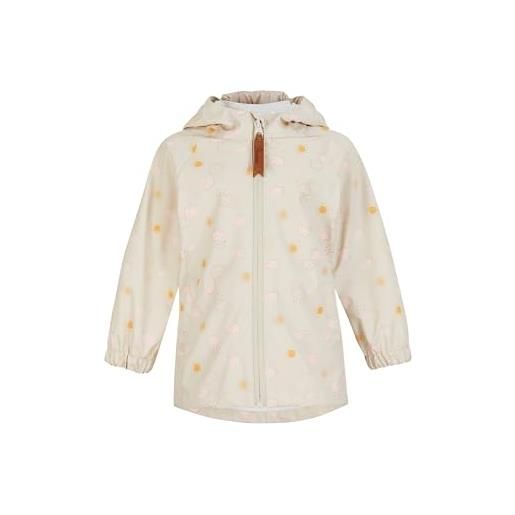 Sterntaler regenjacke ungefüttert wolken impermeabile, beige, 104 unisex-bimbi 0-24