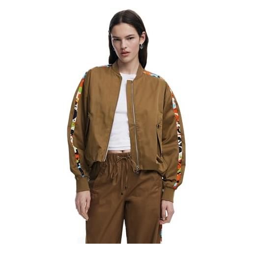 Desigual coat_paisleys_lacroix, 6011 camel, l