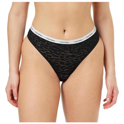 Calvin Klein donna slip brasiliana intimo, nero (black), l