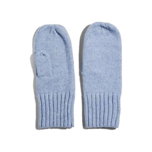 PIECES guanti da donna pcmocca mittens noos bc, denim sbiadito, taglia unica