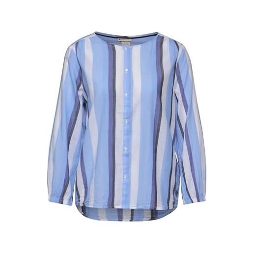 Street One a344863 camicia estiva con stampa, originale blu, 50 women's