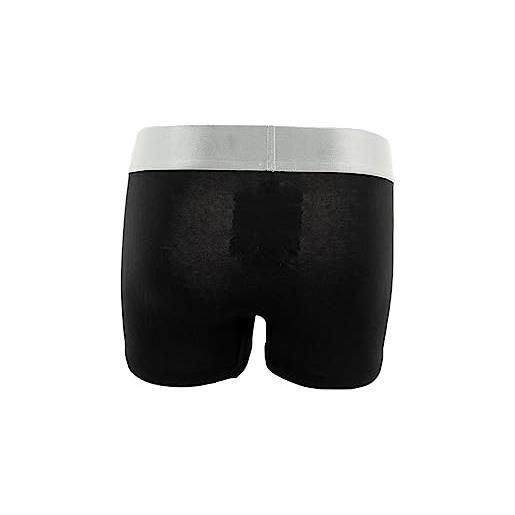 Calvin Klein trunk 3pk 000nb3130a boxer, nero (black), xs uomo