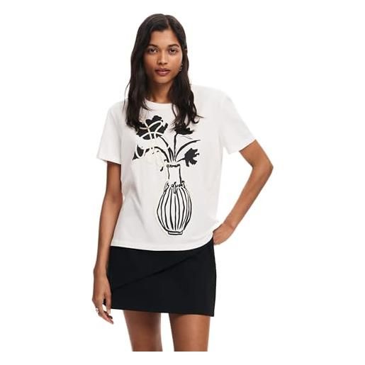 Desigual ts_shadow, 1000 blanco, l, bianco, l