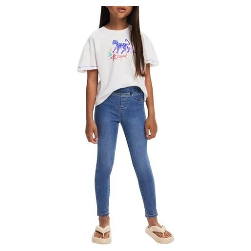 Desigual leggings_jea, 9/10, 5008 denim dark blue