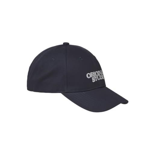 JACK & JONES jactrue-berretto da baseball noos cappellino, blu, taglia unica uomo