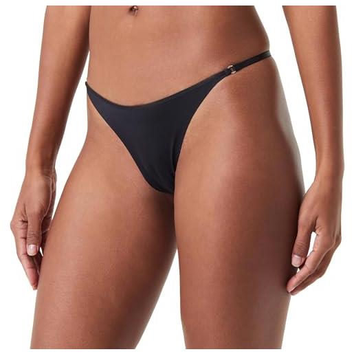 Calvin Klein donna perizoma thong intimo, nero (black), s