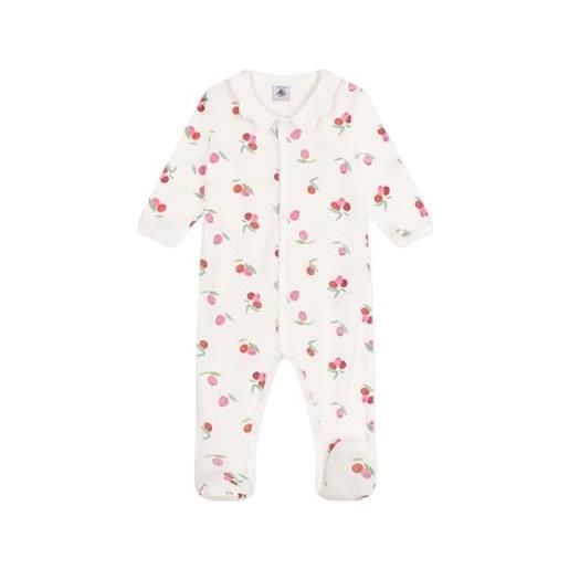 Petit Bateau a0cn9, dormi bene bimba 0-24, bianco/multicolore, 24 mesi