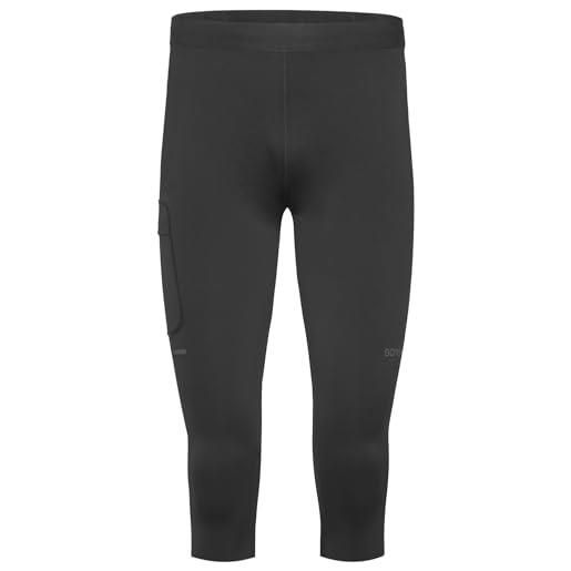 GORE WEAR tights a 3/4 concurve uomo, nero, m