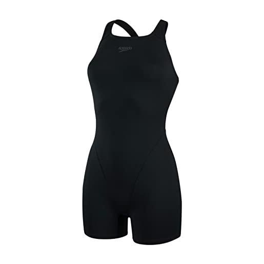 Speedo donna eco endurance+ swimming l costume intero, nero, 44