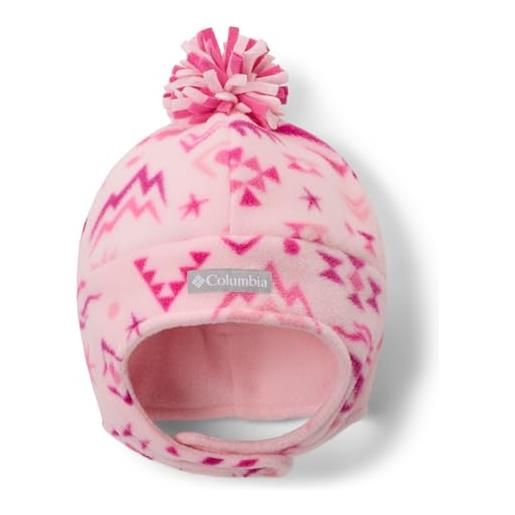 Columbia youth frosty trail ii earflap beanie, copricapo foderato in pile, massimo calore, fughe invernali, vestibilità aderente - unisex per ragazzi