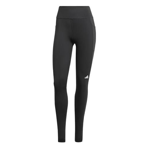 adidas donna own the run full-length leggings, black, l