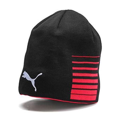 PUMA 22357, berretto unisex adulto, red/black, taglia unica