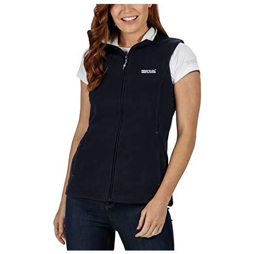 Regatta sweetness ii' gilet pile symmetry con zip su tutta la lunghezza bodywarmers, donna, navy(polar bear), 12