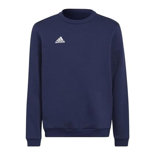 adidas unisex - bambini entrada 22 sweat top, team navy blue 2, 13-14 years