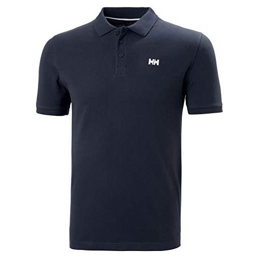 Helly Hansen uomo polo transat, blu navy, xl