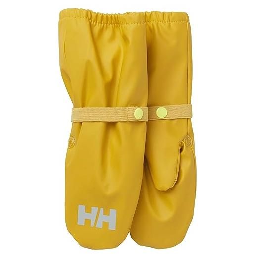 Helly Hansen enfants unisexe k bergen pu mitaines en molleton, jaune essentiel, 5