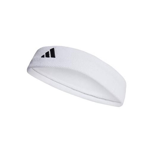 adidas mixte tennis headband, black/white, m