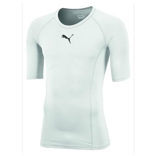 PUMA maglietta da uomo liga baselayer ss jr, bambino, maglietta. , 655919_04, bianco, 152