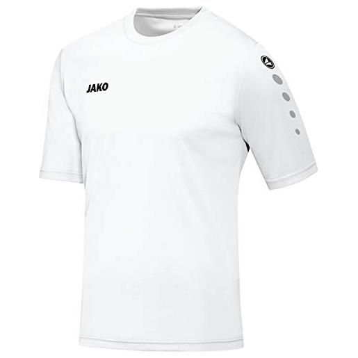 Jako, maglia team ka calcio maglia, bambini, trikot team ka, bianco, 140